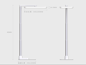 2025 Siêu Sáng 24W Mạnh Mẽ Chuyên Nghiệp Chăm Sóc Mắt LED Bàn Đèn Bàn Độ Sáng Có Thể Điều Chỉnh Văn Phòng Bàn làm việc Nhiệm Vụ Ánh Sáng - Product Image 6