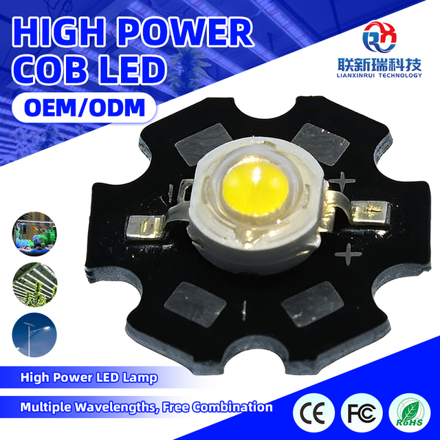 Super Bright 3 Watt High Power LED Lamp Light Red Green Blue Yellow Cold White Nature White Warm White 5-Year Warranty