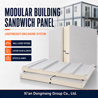 Panneau sandwich en polyuréthane insonorisant et thermiquement isolant pour chambre froide, congélateur, entrepôt, construction de bâtiments, panneau mural