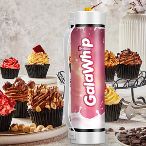 GalaWhip Carbon Steel Gas Cream Whipers High Pressure Eco-Friendly <b>Dessert</b> Tools - Product Image 5