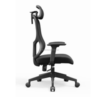 Chaise de bureau ergonomique moderne en maille avec accoudoirs réglables, chaise pour visiteurs et personnel, pour la maison, le bureau, l'école, l'hôpital