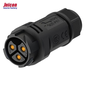 M25 3pin 50A 500V nhanh chóng khóa thiết kế mới Xe đạp điện IP67 máy bay điện điện LED chiếu sáng kết nối không thấm nước - Product Image 4