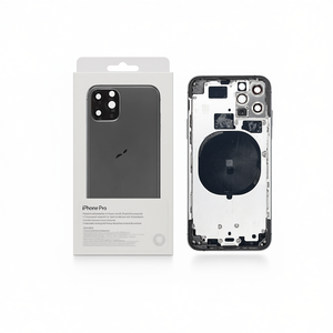 ฝาหลัง Apple iPhone 11 Pro พร้อมกรอบกลางสีเทา อะไหล่ทดแทน - Product Image 2