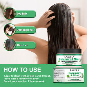 <span class=keywords><strong>Masque</strong></span> capillaire végétalien naturel à la rosemaine, lissant, réparateur et hydratant en profondeur, conditionneur et <span class=keywords><strong>masque</strong></span> capillaire hydratant - Product Image 5