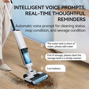 Cordless Wet Dry HEPA Vacuum Cleaner 180Lay-Flat Smart <b>Mop</b> 40-Minute Long Runtime Edge Cleaning Lightweight Floor Cleaner - Product Image 6