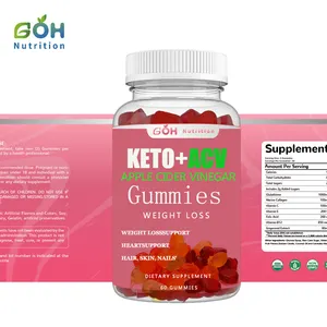 Goh cung cấp giảm cân giảm béo Gummy AVC keto Gummies