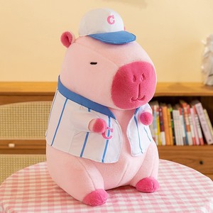 Peluche Capybara, poupée en tissu, coussin décoratif, pendentif Capybara, cadeau d'anniversaire pour fille, poupée de célébrité d'Internet - Product Image 5