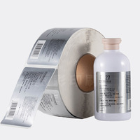 Étiquettes autocollantes en vinyle adhésif imperméable pour emballages de bouteilles de jus, bougies et artisanat, autocollants transparents personnalisés avec logo CMYK