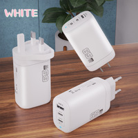 EU US UK Plug GaN Chargeur 65W Charge Rapide 3.0 USB C PD Chargeur pour Ordinateur Portable Tablette Téléphone Mobile Type c Chargeur Rapide 65W