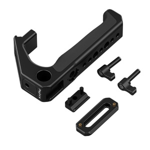 Empuñadura de madera para cámara Pouinco con montura de tornillo 1/4-20 de liberación rápida para equipos de fotografía - Product Image 2
