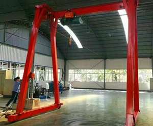 Grúa Móvil de Pórtico Ajustable de Alta Resistencia para Elevación Industrial y Logística de Taller, Nueva Condición, Motor, Cojinete, Engranaje - Product Image 3