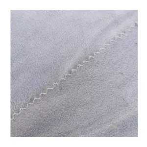 two way microfiber soft suede cloth synthetic faux suede upholstery fabric For Bag dress coat