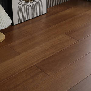 Piso de madera maciza pura hogar ENF protección del medio ambiente cerradura grande calefacción de suelo Longan tronco Natural de roble de frijol de dos alas - Product Image 3