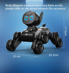 Cane Robot Telecomandato <span class=keywords><strong>per</strong></span> <span class=keywords><strong>Bambini</strong></span> con Sensore di Gesti Intelligente, Deformabile, Otto Ruote, Effetti Speciali, Giocattolo Elettrico Meccanico - Product Image 6