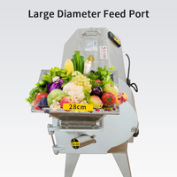 Machine à découper automatique multifonction YQC80 Coupe-légumes électrique commercial pour pommes de terre, carottes et gingembre