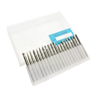 Lot de 20 limes rotatives en carbure pour la sculpture sur bois Grains de 3mm pour le bricolage Accessoire de rainurage et de sculpture