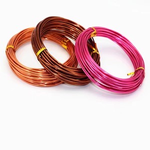 1mm/1.5mm/2mm Colorful Soft Aluminum <strong>Craft</strong> <strong>Wire</strong> Diy Jewelry Making Aluminum <strong>Wire</strong> Bonsai Training <strong>Wire</strong> - Product Image 3