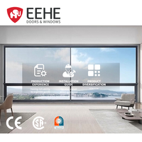 Ventana Corredera EEHE, Precio y Diseño en Filipinas, Certificación CE, Ventana Corredera de Aluminio con Rotura de Puente Térmico y Protección Contra el Viento
