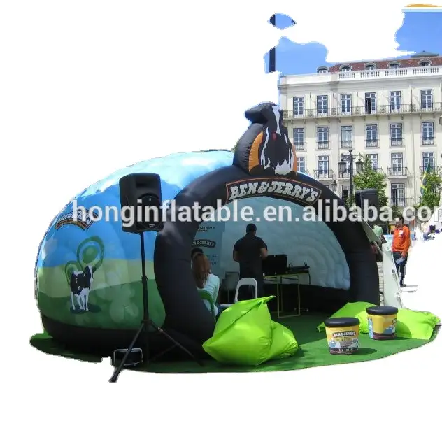 Goedkope en beste kwaliteit opblaasbare trailer tenten voor koop, opblaasbare lucht dome tent, tuin tuinhuisje