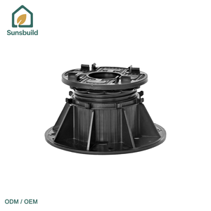 Pieds de pavés réglables Sunbuild, best-sellers, prix usine, sur mesure, OEM, pour système de pavage extérieur. - Product Image 6