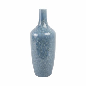 Vaso Moderno in Ceramica Blu per Arredamento Soggiorno, Elegante Vaso per Fiori per Casa e Camera da Letto - Product Image 3