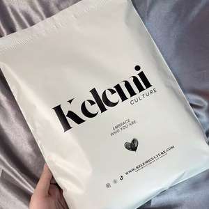 Logo personalizzato di lusso colore Poly Mailer riciclato impermeabile imballaggio espresso sacchetti di plastica stampa abbigliamento corriere spedizione - Product Image 6