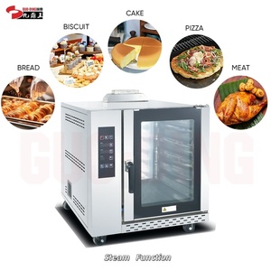 Horno de Convección a Gas para Cocina Comercial con Función de Vaporera, 5 Bandejas, Certificado CE - Product Image 1