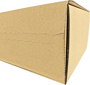Boîte postale personnalisée à bande adhésive marron, refermable, pour e-commerce, expédition, envoi de cadeaux, sans ruban adhésif, montage facile - Product Image 6