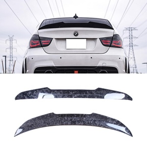 Alerón Trasero de Fibra de Carbono Forjado Estilo PSM Original para Serie 3 E90 4 Puertas/E90 M3, Sin Perforaciones, 2004-2011 - Product Image 1