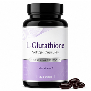 Offre Spéciale : GSH Liposomal Original Réduit, L-glutathion Bio Antioxydant Éclaircissant, Riche en Protéines, Sans Gluten, Améliore l'Éclat - Product Image 1