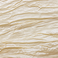 Nappe Ronde en Taffetas Froissé Fantaisie, Réutilisable, Texture Plissée, pour Mariages, Banquets, Hôtels et Décoration d'Événements (Vente en Gros)
