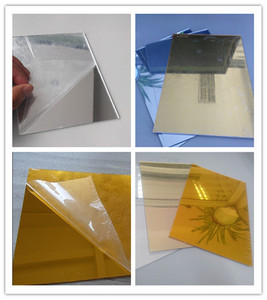 Gương phản chiếu hoàn thành tấm nhựa gương mỏng linh hoạt Polycarbonate tường Sticker panel acrylic PETG tấm gương - Product Image 4