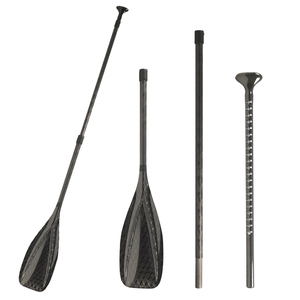 Hofi Siêu Ánh Sáng 3K Đồng Bằng V-Loại Đầy Đủ Carbon Racing Sup Mái Chèo 3-Mảnh Lướt Sóng Canoe Mái Chèo Cho Chèo Những Người Đam Mê - Product Image 1