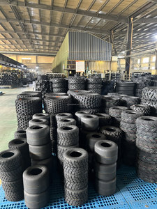 Neumáticos de Goma para Go-Kart con Alto Contenido de Caucho y Larga Vida Útil, Neumáticos con Patrón Liso para ATV, Tamaño 10X4.5-5, Piezas y Accesorios para ATV UTV - Product Image 3