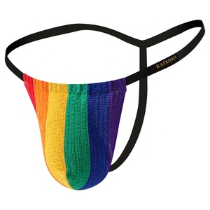 Slip per Uomo Taglie Forti, Stile Gay Pride, Traspirante, Design Brasiliano, Sexy <span class=keywords><strong>Mini</strong></span> Micro Bikini, Perizoma G-String - Product Image 2