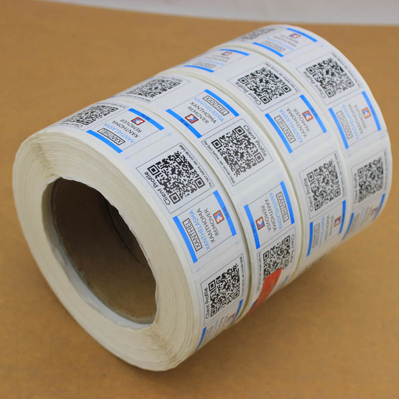 Custom logo CMYK Printing Adhesive Golden Silvery Metallic Paper Label Vinyl Sticker for Product