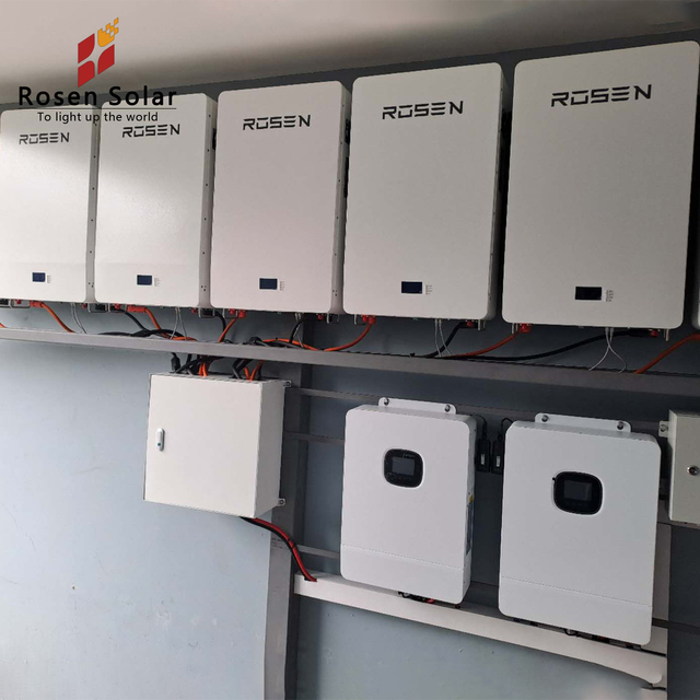 Hybrid 5 kw Solar Panel Power System Complete Set 5kw Hybrid Solar System