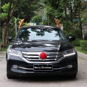 عيد الميلاد سيارة الرنة قرن الوعل عيد الميلاد سيارة ديكور السيارة إلك الرنة قرن الوعل - Product Image 6