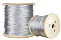 Câble métallique galvanisé de haute qualité, 6x19W + FC, livraison gratuite