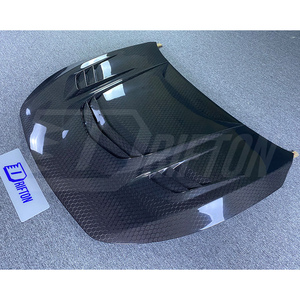 ฝากระโปรงคาร์บอนไฟเบอร์ลายรังผึ้งสไตล์ VA สำหรับ Infiniti Q60 ปี 2016-2022 - Product Image 4
