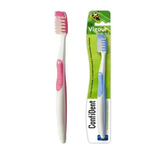 High Quality Thickness 5.5mm Individually Wrapped Eco Oral Cleaning Toothbrushes For Adult