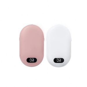 Calentadores de Manos Portátiles Recargables por USB de Alta Calidad al por Mayor, con Pantalla de Temperatura, Mini Bancos de Energía Móviles - Product Image 2