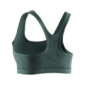 Débardeur de sport à séchage rapide, débardeur de gym court, débardeur de yoga rembourré, soutien-gorge de sport avant intégré pour femmes, idéal pour le fitness - Product Image 2