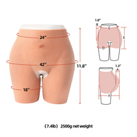 Culotte gainante sans couture d'été avec coussinets de silicone pour rehausser les hanches et les fesses, lingerie push-up pour grosses hanches, rehausseur de fesses