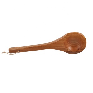 Louches en bois 4L au design moderne et seau de spa pour les raccords de salle de sauna à vapeur sèche avec poêle à sauna et panneau de commande - Product Image 4