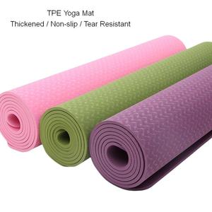 Alfombrilla de Yoga TPE Ecológica Antideslizante, Personalizable con Logotipo, 6/8mm, Premium, Impermeable, Gruesa y Lavable, Venta al Por Mayor - Product Image 5
