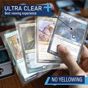 Fundas Protectoras de Plástico Transparente para Tarjetas de Juego, Estilo Ejecutivo, 64x89mm, para Tarjetas Coleccionables, Tarjetas de Crédito, Embalaje - Product Image 4