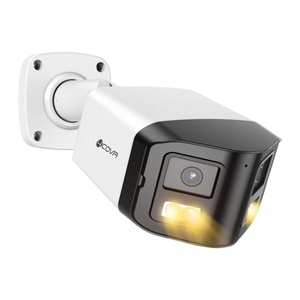 Cámara <span class=keywords><strong>de</strong></span> <span class=keywords><strong>Seguridad</strong></span> 4COVR 8Mp 4K <span class=keywords><strong>de</strong></span> Doble Lente 180 °   CCTV Panorámico con Visión Nocturna a Todo Color, Audio Bidireccional, Vigilancia Empresarial - Product Image 1