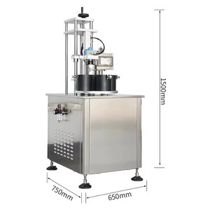 Tự động Twist Off chân không máy đóng nắp chai thủy tinh nắp và lọ thủy tinh niêm phong máy đóng nắp máy - Product Image 4
