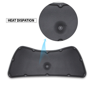 Tucson vendita calda 81125 f8000 cofano motore auto copertura isolante cofano nero pezzi di ricambio 6022 fibra di carbonio nuovo di zecca per <span class=keywords><strong>Hyundai</strong></span> - Product Image 3